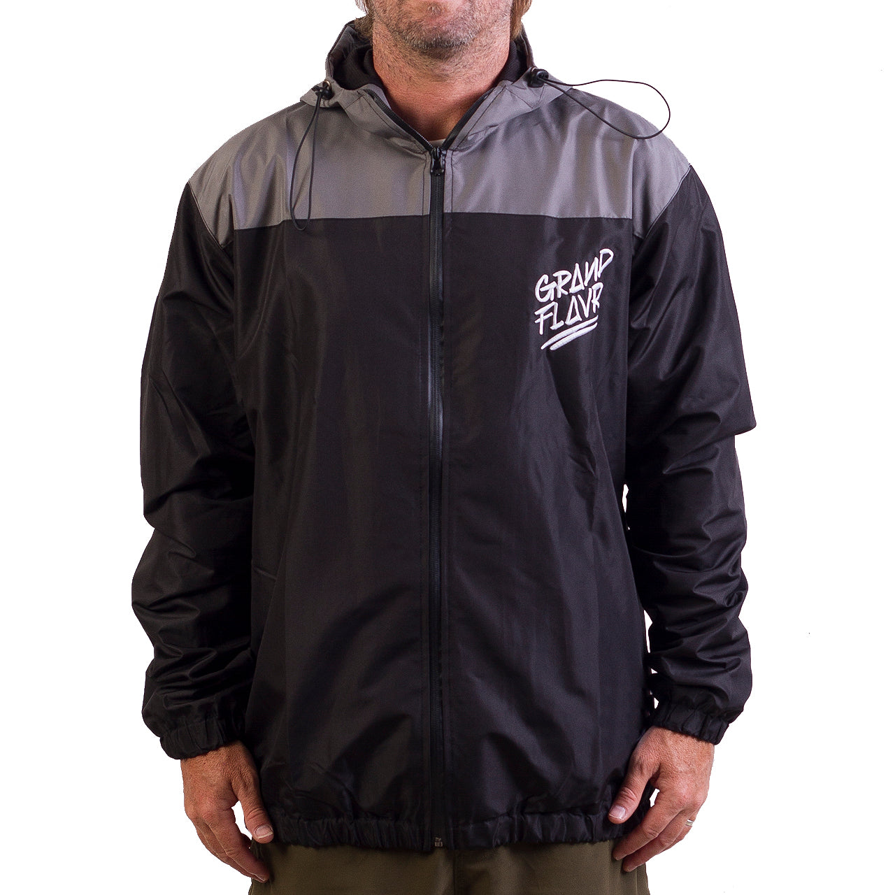 Recycled Flavr Jacket Black/Grey