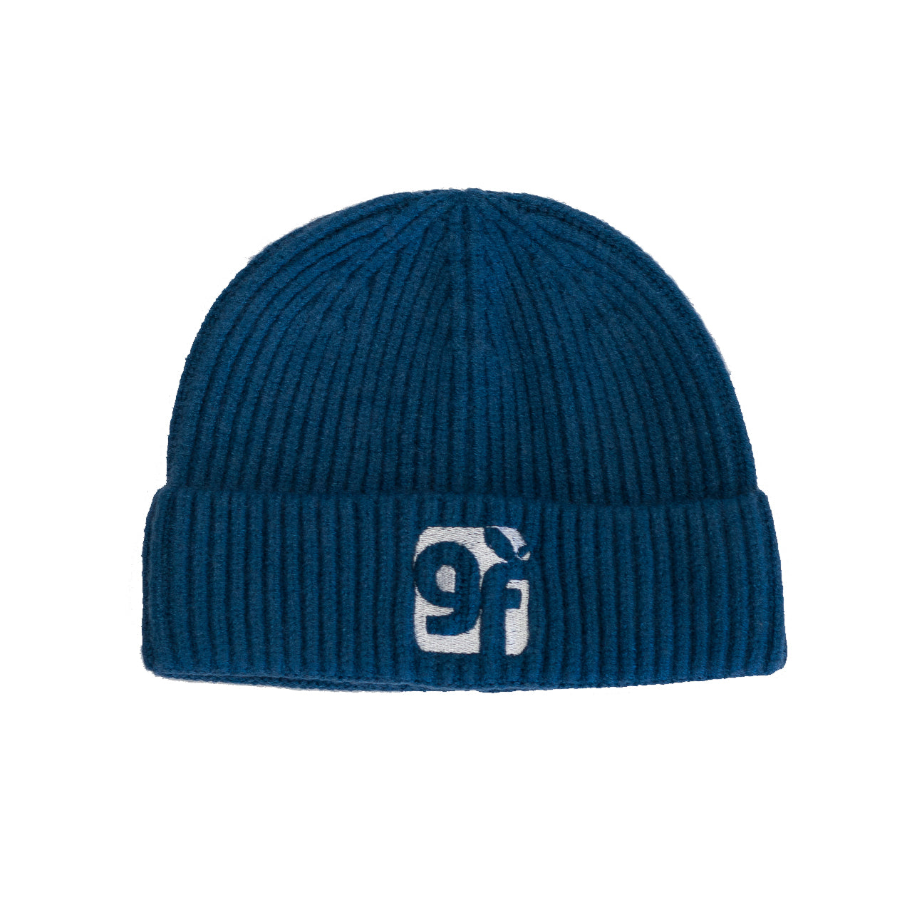 Ribbed Beanie Blue