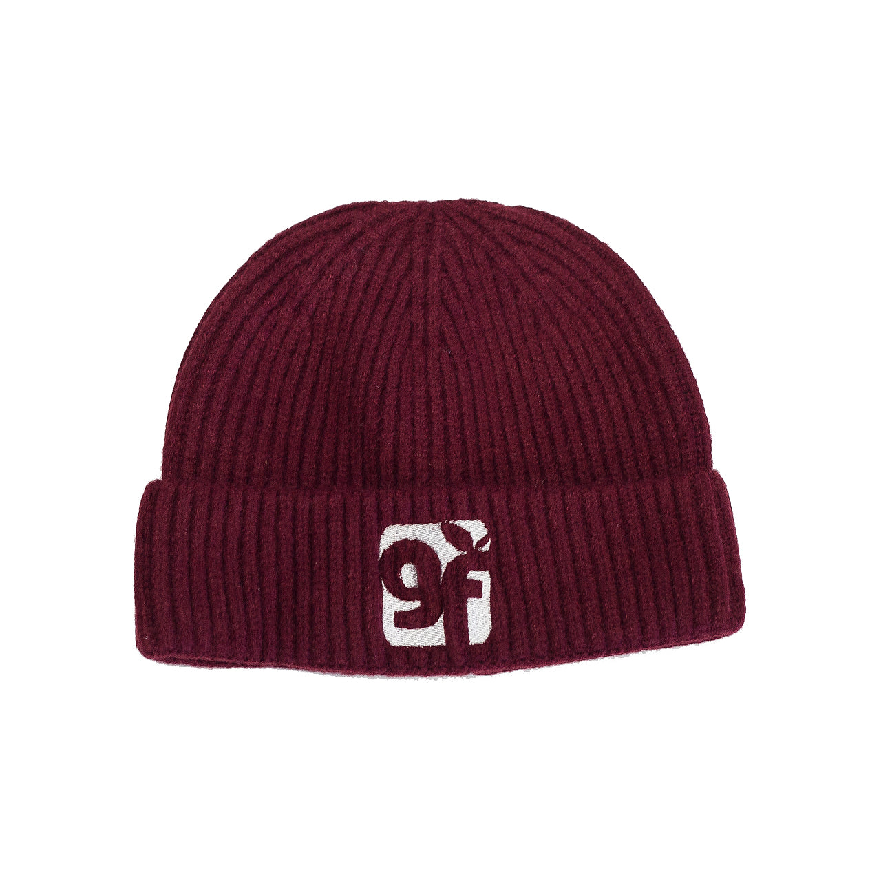 Ribbed Beanie Burgundy