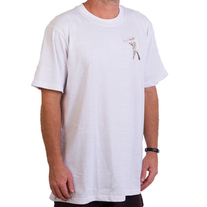 Kookaburra Tee White