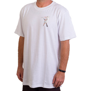 Kookaburra Tee White