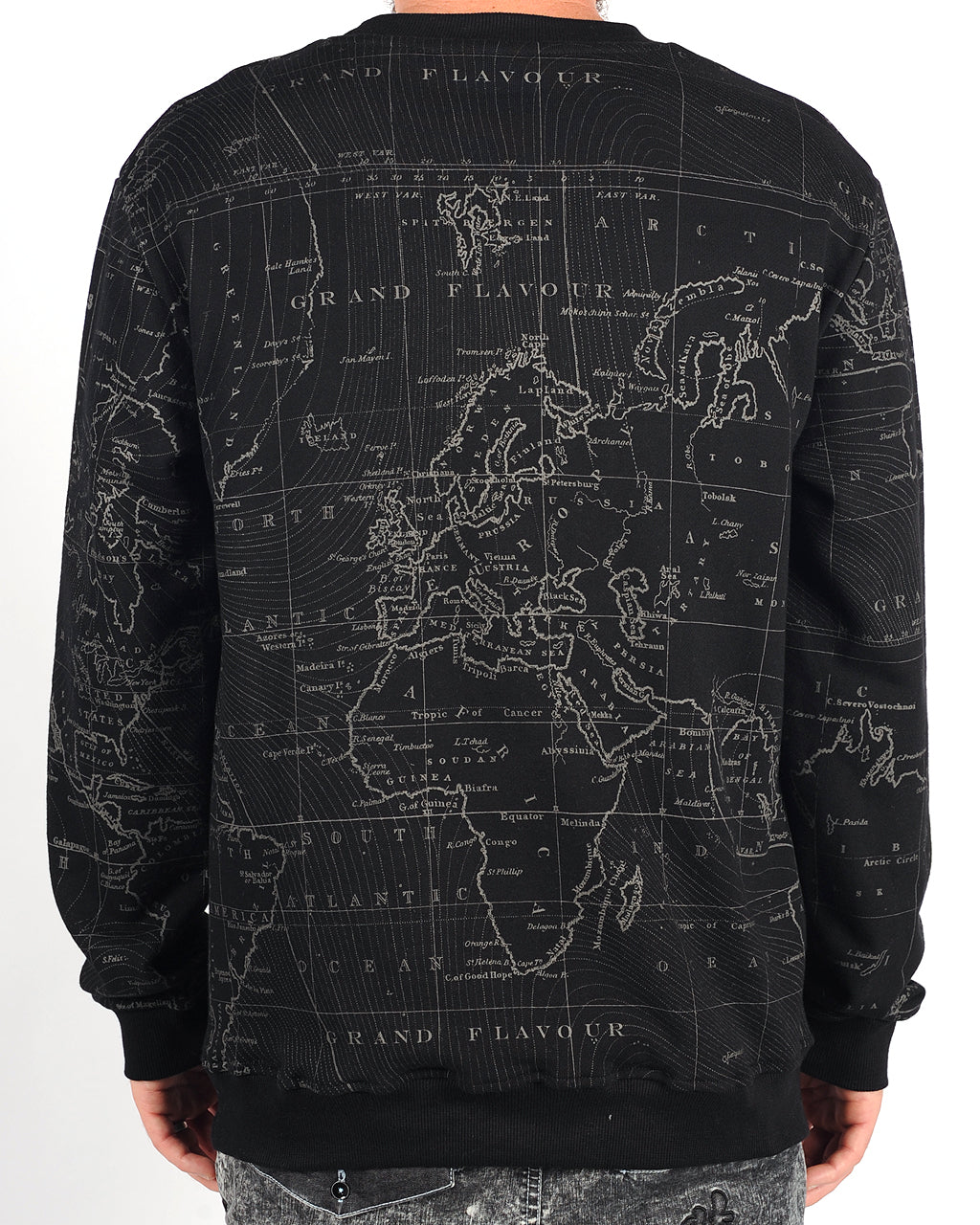 Flying Solo Crew Black