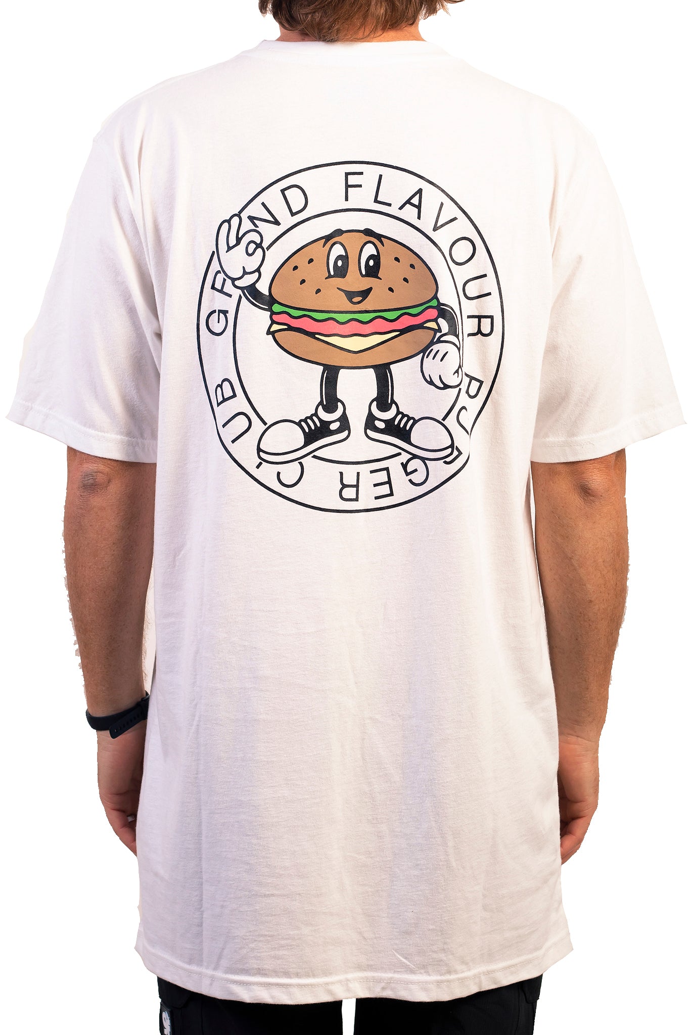 Tasty Burgers Tee White
