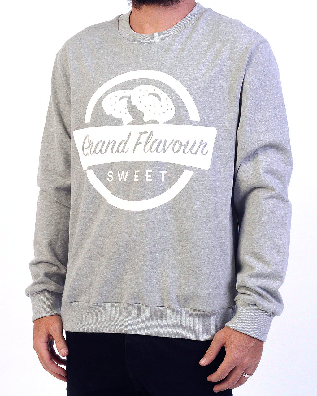 Sweet Treat Crew Grey Marl