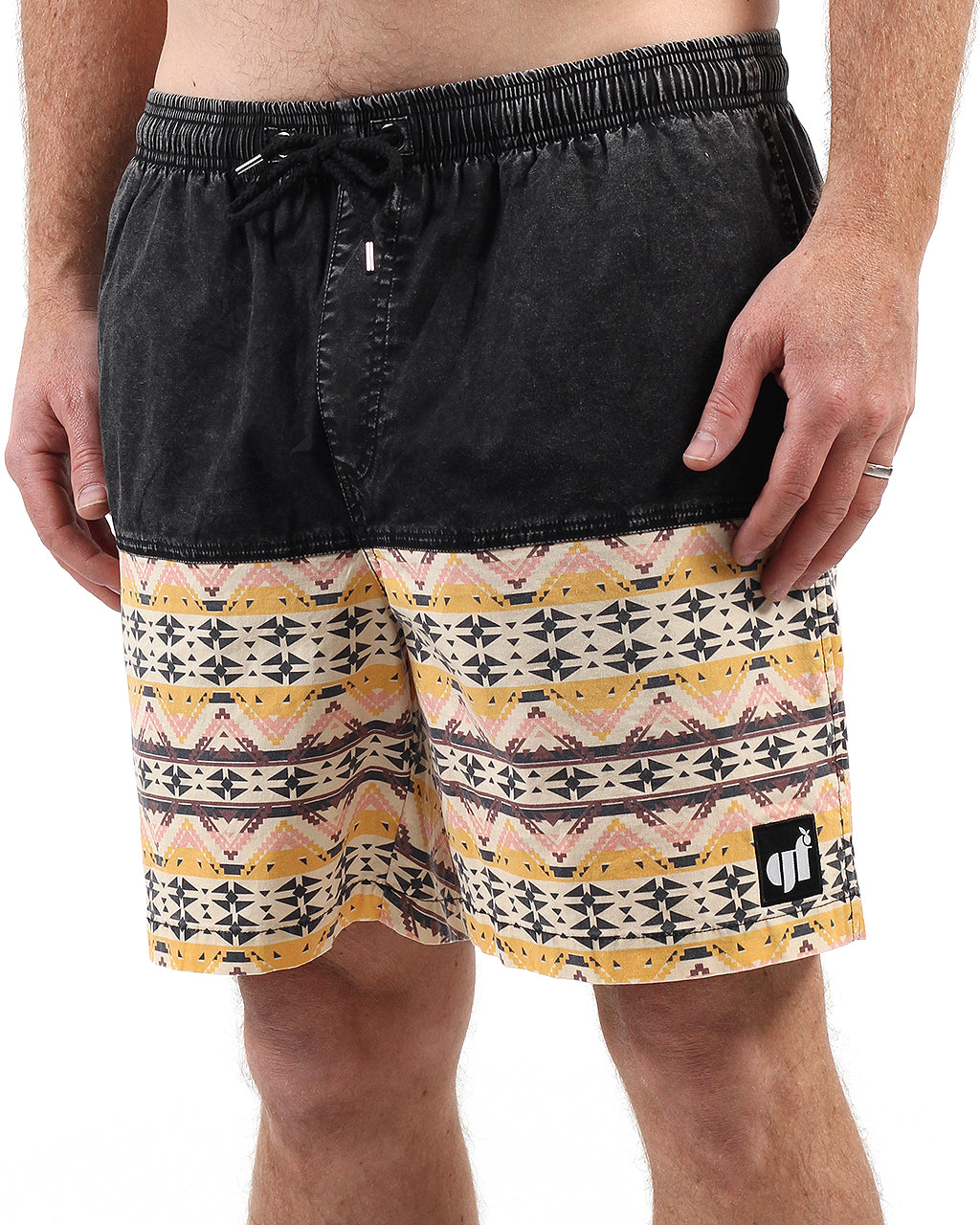 Aztec Short Mustard