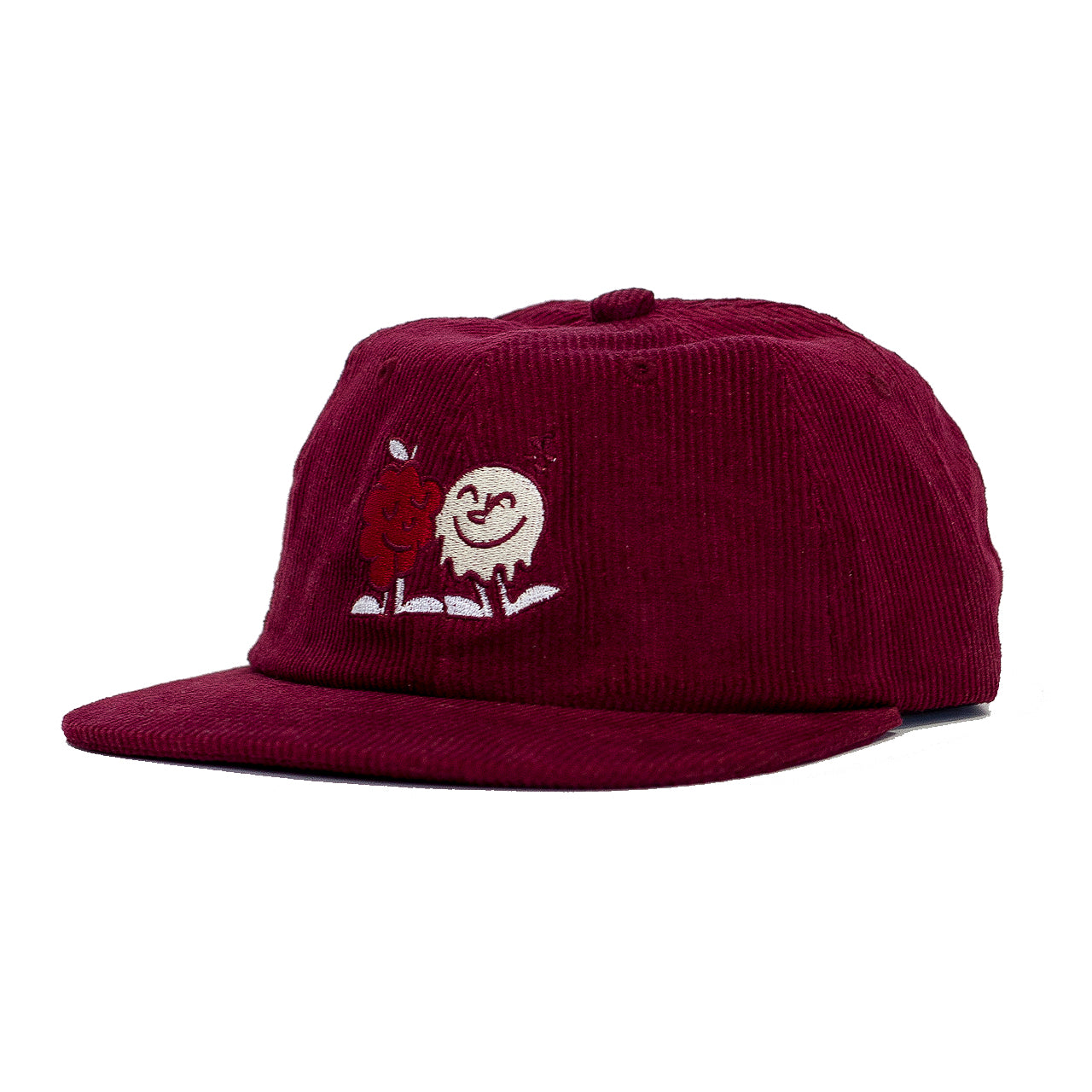 Elski Cord Hat Burgundy