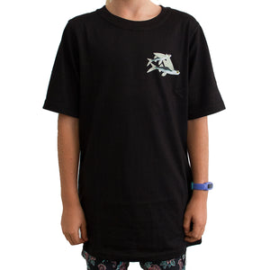 Youth Flying Fish Tee  Black