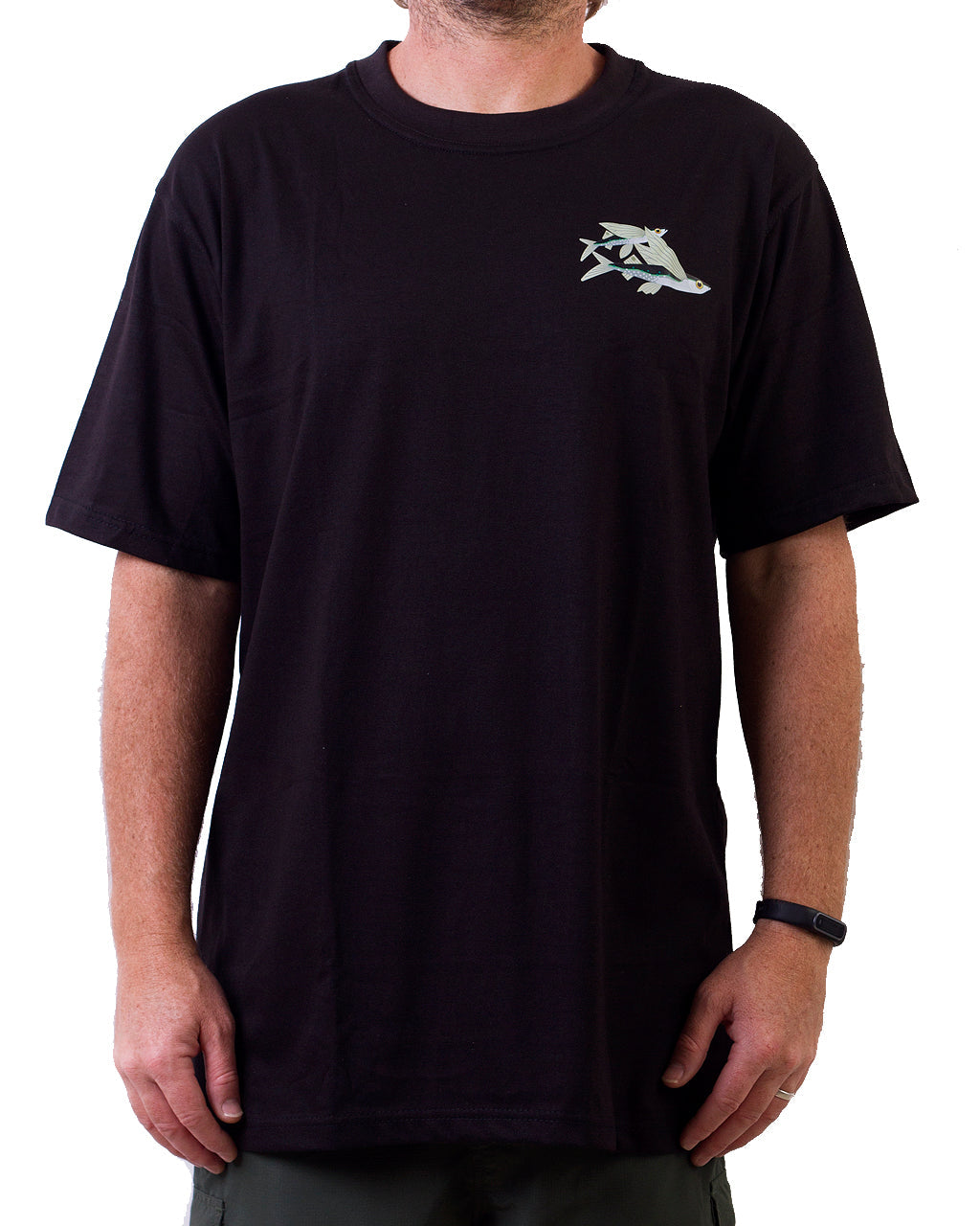 Flying Fish Tee/Hat Combo Black