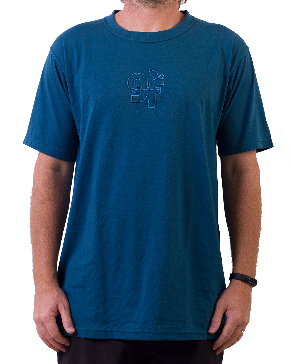 3D Tee Petrol Blue