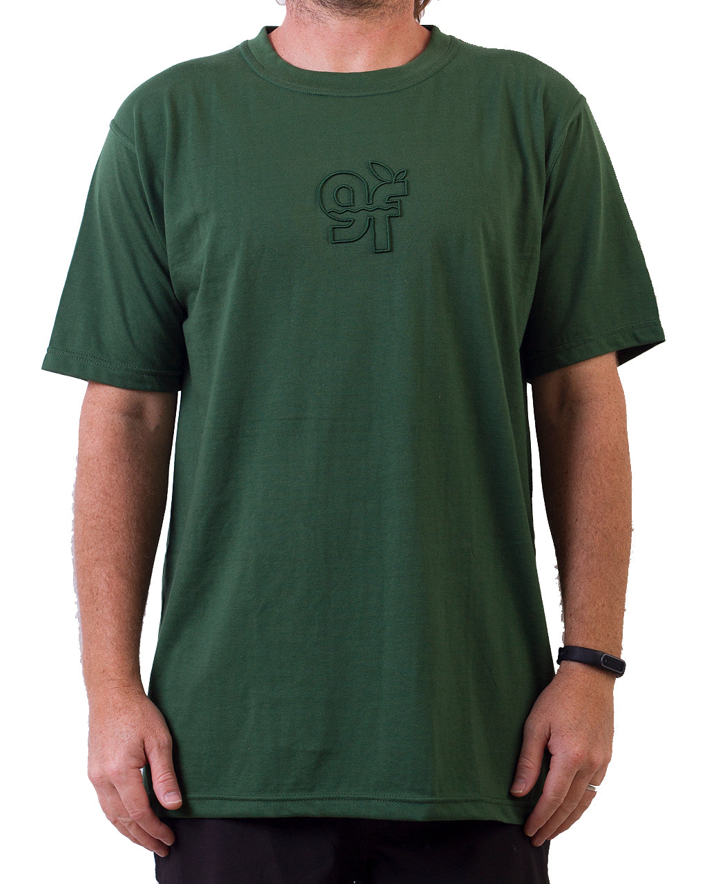 3D Tee Forest Green