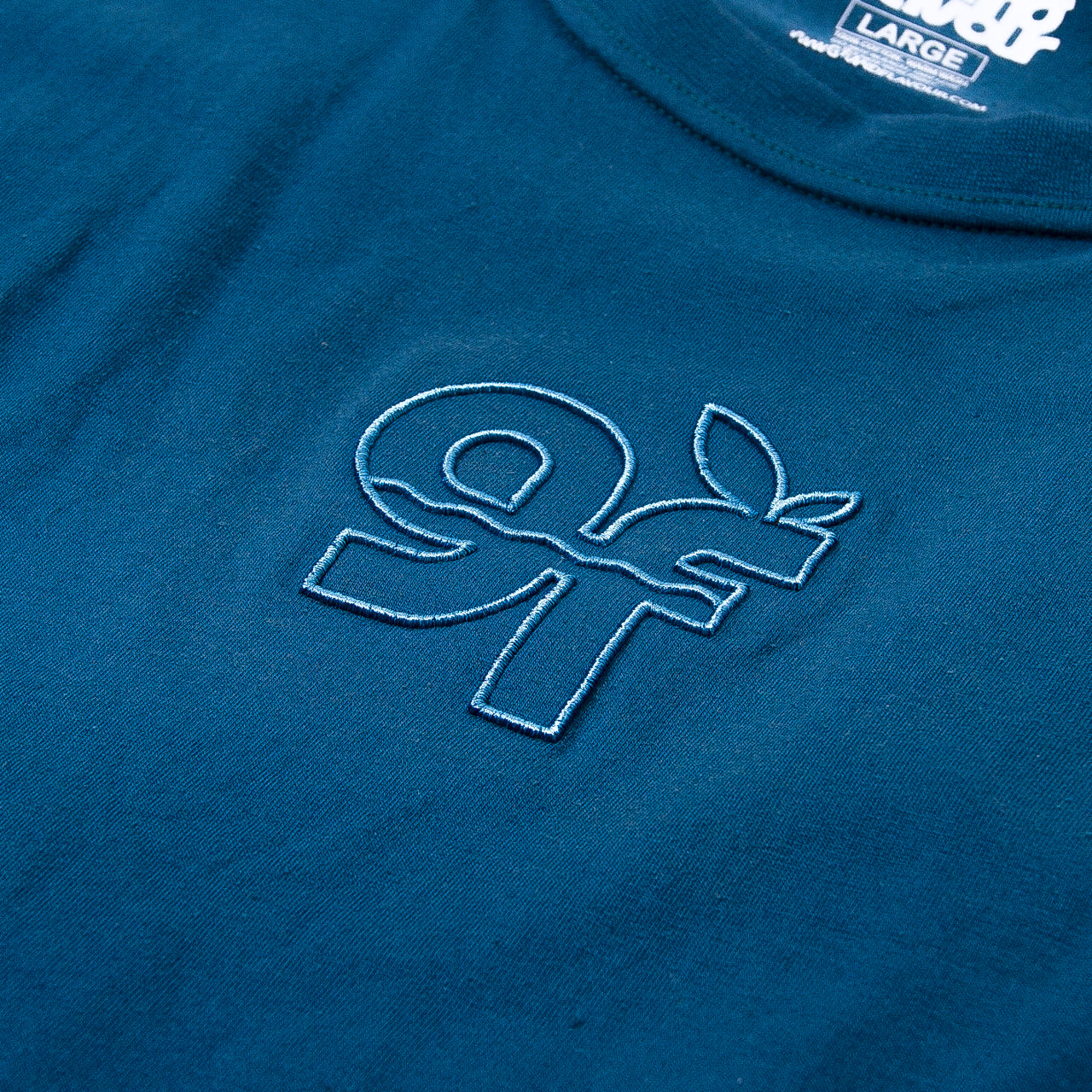 3D Tee Petrol Blue