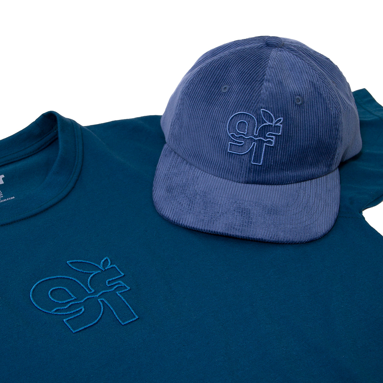 3D Tee/Hat Combo Petrol Blue