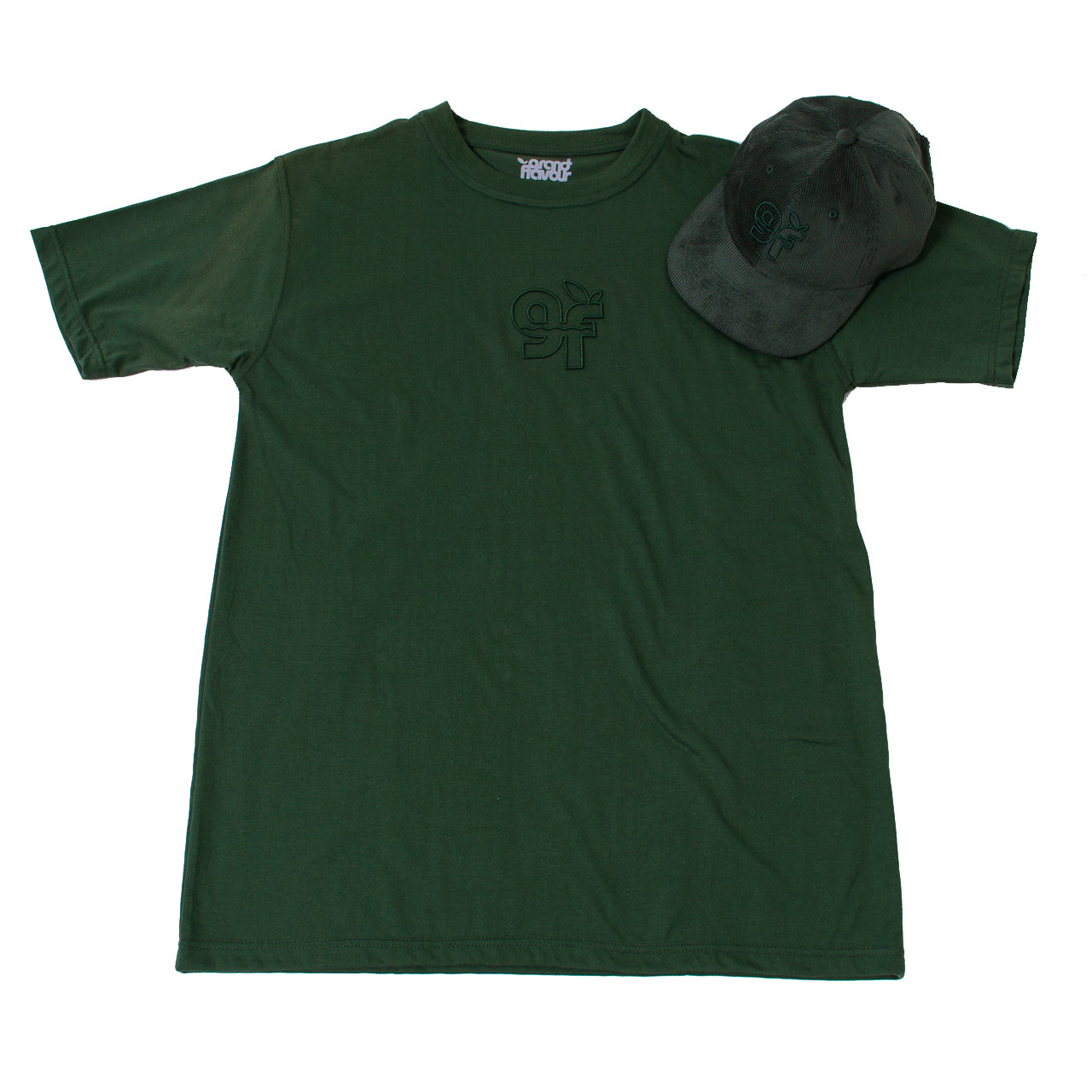 3D Tee/Hat Combo Forest Green