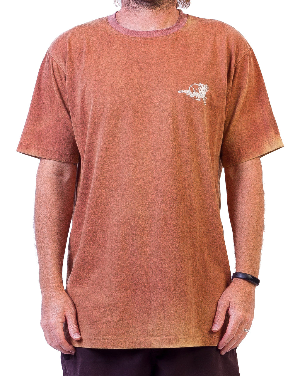 tasmanian devil tshirt long sleeve grand flavour tie dye cotton clothes streetwear fashion design apparel bodyboard dunsborough surf logo hood crew hat illustration headwear ocean waves gf