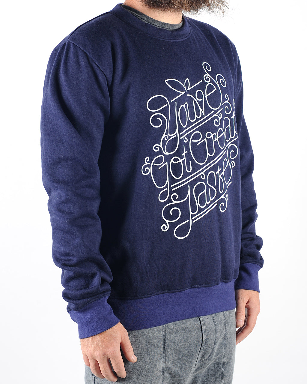 You've Got Great Taste Crew Navy