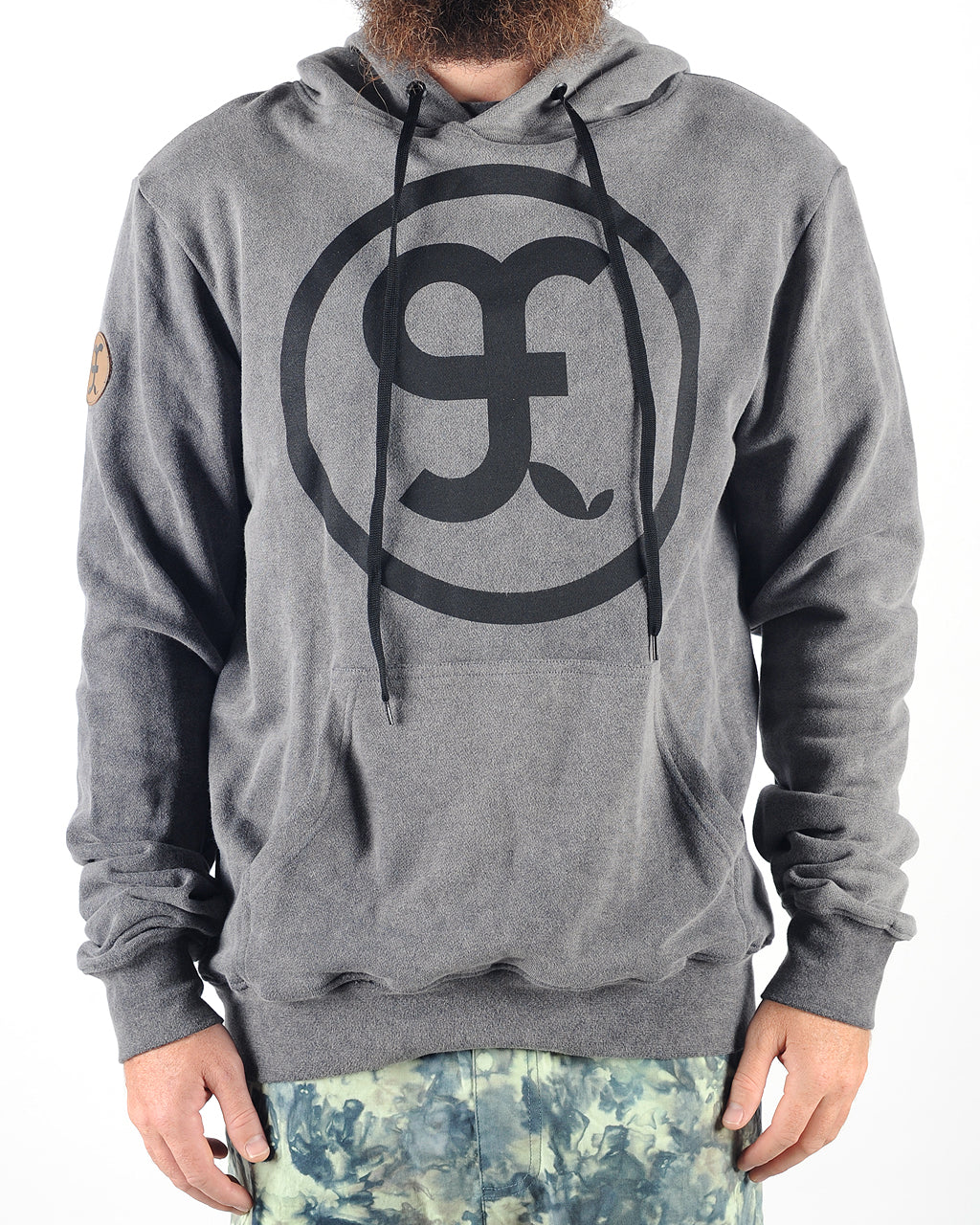 GF Circle Pullover Black Acid